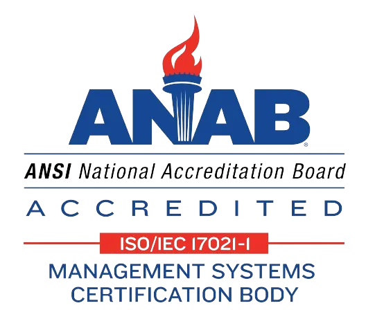 ANAB accreditation logo